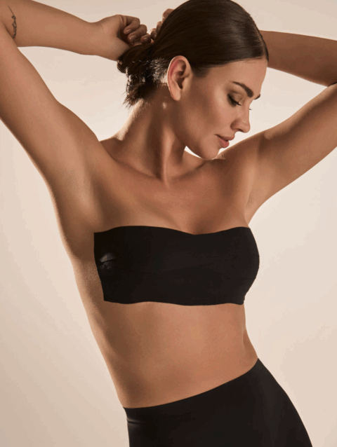 elleth Black Double-Sided Body Tape – Strong Adhesive Tape for Fashion